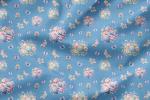 VORBESTELLUNG * Flower with Butterfly* - Eigenproduktion Blau